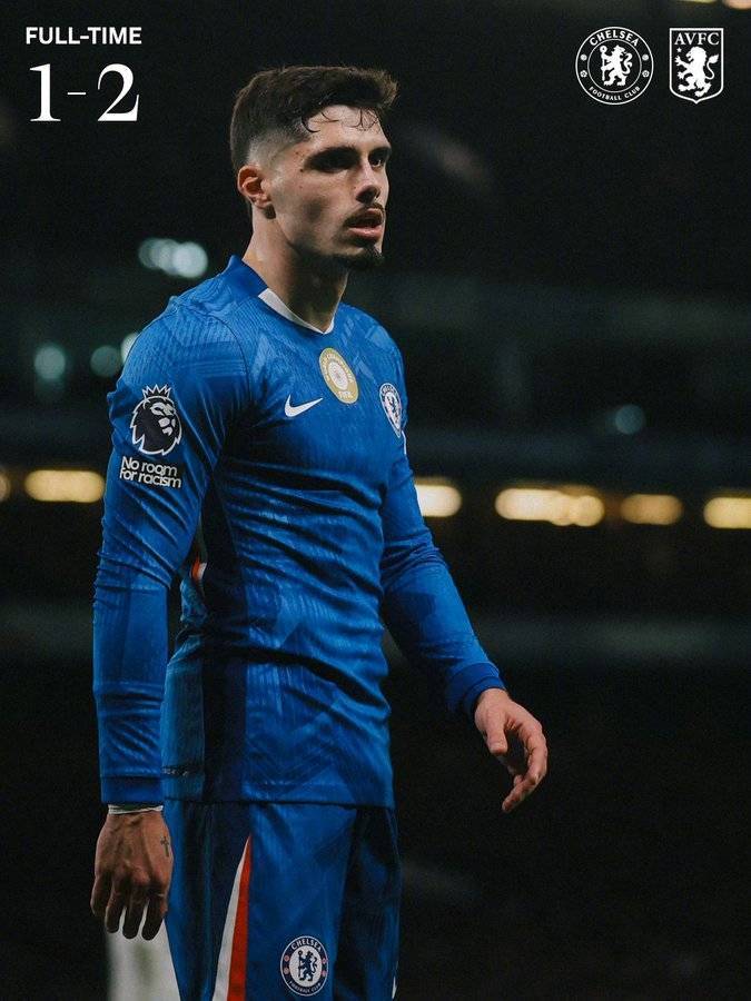 切尔西1比2被维拉逆转，跌出前四问题明显，主帅应变无力是主因